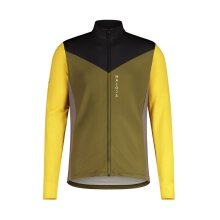 Maloja Training Jacket BresimoM Adventure Midlayer (elastic Thermopile material) yellow/green Men