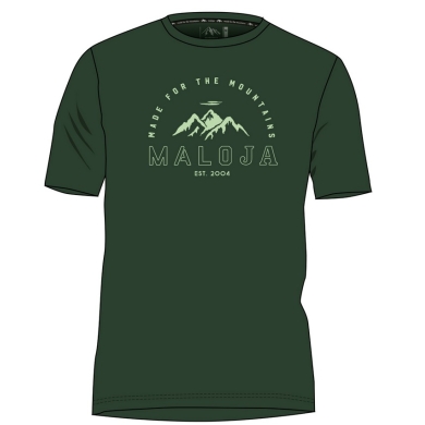 Maloja Leisure T-shirt KalmbergM (Merino wool) green Men