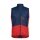 Maloja Ski Vest ClesM Touring Puffer Vest (windproof, Primaloft BIO insulation) blue/red Men