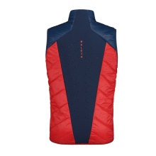 Maloja Ski Vest ClesM Touring Puffer Vest (windproof, Primaloft BIO insulation) blue/red Men