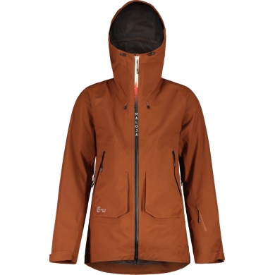 Maloja Winter Ski Jacket LaureinM (waterproof) brown men's