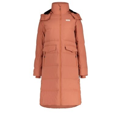 Maloja Winter Coat BormioM Urban ReDown Coat (very warm, PFC-free) orange/red Women