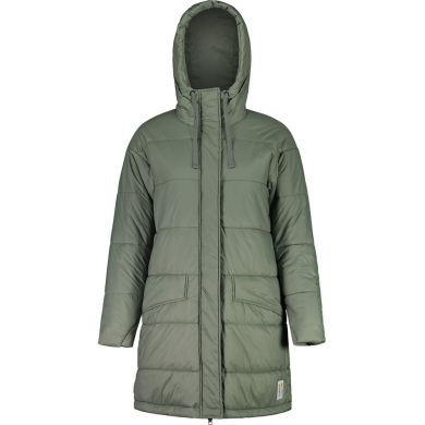 Maloja winter coatFossanM Urban Puffer Coat (PrimaLoft® BIO133, windproof) green Ladies