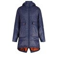 Maloja Winter Coat MarcenaM Urban Puffer Coat (windproof, Primaloft® Bio Padding) dark blue/orange Women