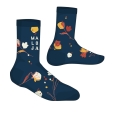 Maloja Daily Sock Crew KimballM Flower (Cotton Blend) midnight Women - 1 Pair