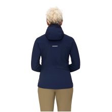 Mammut Insulated Jacket Taiss Insulation Hybrid Hooded (PFC-free, breathable) navy blue Women