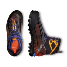 Mammut Hiking Shoes Taiss Light Mid GTX (Mountain Boots with limited crampon compatibility, waterproof) black/orange Men