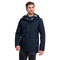 Mammut Parka Roseg 3in1 HS (Hardshell) Hooded navy blue Men