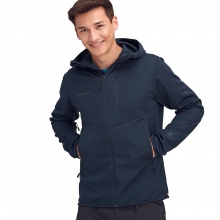 Mammut All-Season Jacket Ultimate VI SO Hooded with Hood Navy Blue Men