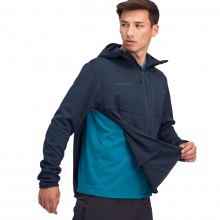 Mammut All-Season Jacket Ultimate VI SO Hooded with Hood Navy Blue Men