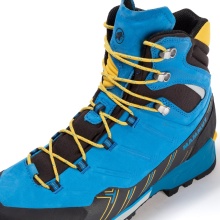 Mammut Hiking Shoes Kento Guide High GTX (High Mountain Hiking, Nubuck Leather, Waterproof) Blue Men