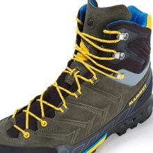 Mammut Hiking Shoes Kento Tour High GTX (Trekking, Split Leather, Waterproof) Dark Green Men