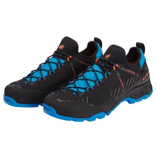 Mammut Hiking Shoes Alnasca II Low Knit GTX (waterproof) black/blue Men