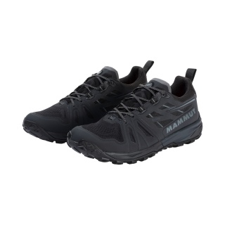 Mammut Trail Running Shoes Saentis Low GTX (waterproof) black/phantom grey Men