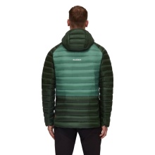 Mammut Winter Down Jacket Broad Peak Insulated Hooded (Hood, warming thanks to down filling) jade green/dark green Men