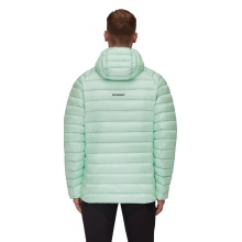 Mammut Winter Down Jacket Broad Peak Insulated Hooded (Hood, warming thanks to down filling) mint green/black Men