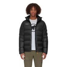 Mammut Winter Down Jacket Meron Insulated Hooded (Hood, water-repellent) black Men