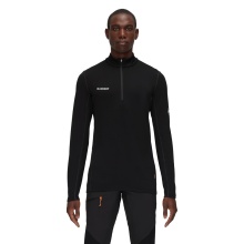 Mammut Fleece Pullover Aenergy Half Zip Pull (Midlayer, Polartec Power Grid Fleece) black Men