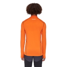 Mammut Fleece Pullover Aenergy Half Zip Pull (Midlayer, Polartec Power Grid Fleece) orange Men