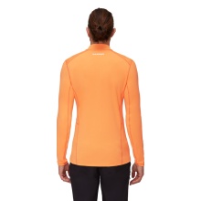 Mammut Fleece Pullover Aenergy Half Zip Pull (Midlayer, Polartec Power Grid Fleece) orange/black Men