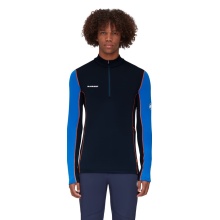 Mammut Fleece Pullover Aenergy Half Zip Pull (Midlayer, Polartec Power Grid Fleece) navy blue/lazurite blue Men