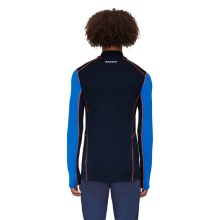 Mammut Fleece Pullover Aenergy Half Zip Pull (Midlayer, Polartec Power Grid Fleece) navy blue/lazurite blue Men