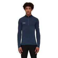 Mammut Fleece Pullover Aenergy Half Zip Pull (Midlayer, Polartec Power Grid Fleece) navy blue Men