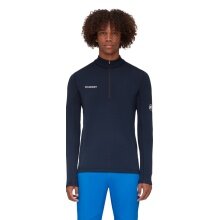 Mammut Fleece Pullover Aenergy Half Zip Pull (Midlayer, Polartec Power Grid Fleece) navy blue Men