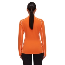 Mammut Fleece Pullover Aenergy Half Zip (Midlayer, Polartec Power Grid Fleece) orange Women