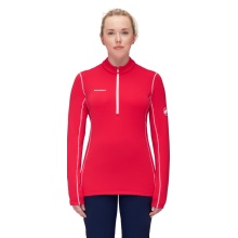 Mammut Fleece Pullover Aenergy Half Zip (Midlayer, Polartec Power Grid Fleece) red Women