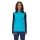 Mammut Fleece Pullover Aenergy Half Zip (Midlayer, Polartec Power Grid Fleece) sky blue/navy blue Women