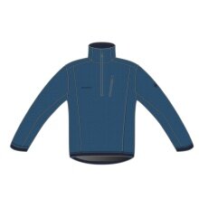 Mammut Fleece Pullover Arctic Half Zip Pull (Midlayer, Polartec Thermal Pro-Fleece) deep blue Men