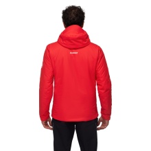 Mammut Rime Flex Insulated Hooded Jacket (windproof, water-repellent) red men's