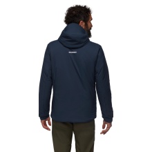 Mammut Rime Flex Insulated Hooded Jacket (windproof, water-repellent) navy blue men's