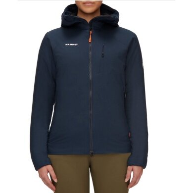 Mammut Winter Jacket Rime IN Flex Hooded (warm synthetic insulation jacket) navy blue Women