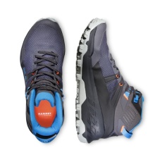 Mammut Trail Running Shoes Sertig II Mid GTX (Multifunction, waterproof) titanium grey/blue Women