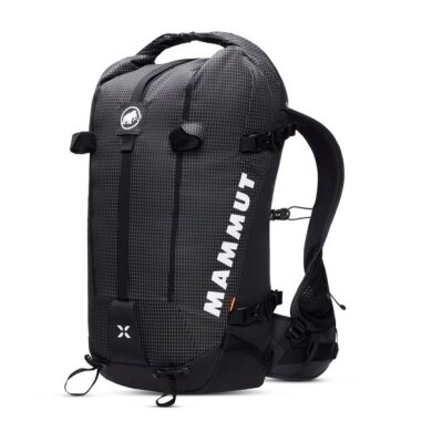 Mammut hiking backpack Trion (for day hikes, roll-top opening with zipper) black 28 liters