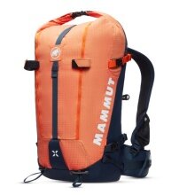 Mammut hiking backpack Trion (for day hikes, rolltop opening with zipper) orange/navy 28 liters