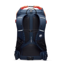 Mammut hiking backpack Trion (for day hikes, rolltop opening with zipper) orange/navy 28 liters