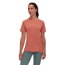 Mammut Hiking Shirt Selun FL Logo (elastic, quick-drying) brick red Women