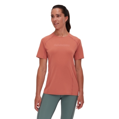 Mammut Hiking Shirt Selun FL Logo (elastic, quick-drying) brick red Women