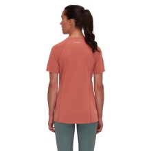 Mammut Hiking Shirt Selun FL Logo (elastic, quick-drying) brick red Women