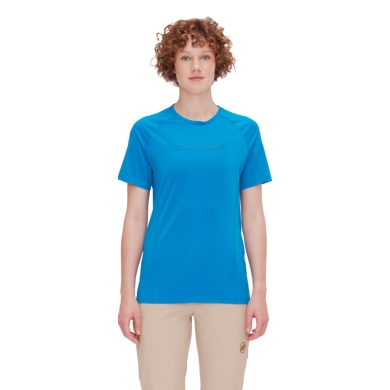 Mammut Hiking Shirt Selun FL Logo (elastic, quick-drying) light blue Women