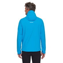 Mammut Ultimate Comfort SO Hooded All-Season Softshell Jacket (windproof) light blue men's