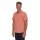 Mammut Hiking Shirt Lenni Short Sleeve 2024 (with Chest Pocket) Brick Red/Black Men