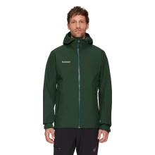 Mammut Hiking Jacket Alto Light Hardshell Hooded (lightweight, waterproof, PFC-free) dark green Men