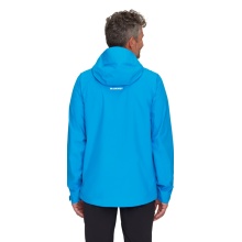 Mammut Alto Light Hardshell Hooded Jacket (lightweight, waterproof, PFC-free) blue men's