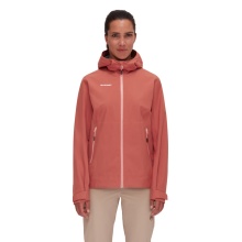 Mammut Hiking Jacket Alto Light Hardshell Hooded (lightweight, waterproof, PFC-free) brick red Women