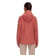 Mammut Hiking Jacket Alto Light Hardshell Hooded (lightweight, waterproof, PFC-free) brick red Women