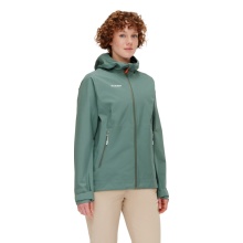 Mammut Hiking Jacket Alto Light Hardshell Hooded (lightweight, waterproof, PFC-free) jade green Women